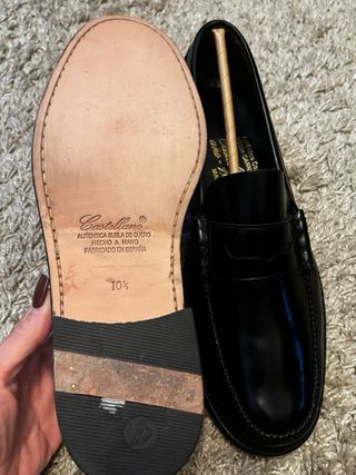 Zapatos Castellanos Negros Talla 45. Nuevos!