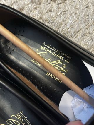 Zapatos Castellanos Negros Talla 45. Nuevos!