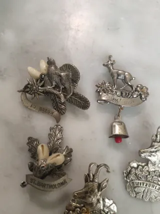 Spille vintage alpine, Baviera, Svizzera