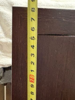 Cubre radiador de madera