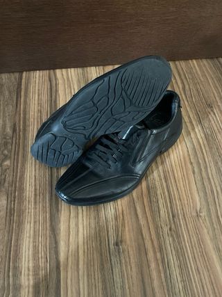 Zapatos Clarks Flexlight Piel Negra Talla 44