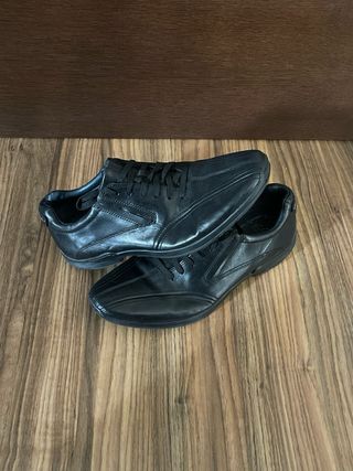 Zapatos Clarks Flexlight Piel Negra Talla 44