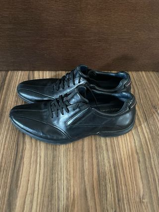 Zapatos Clarks Flexlight Piel Negra Talla 44