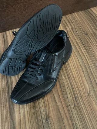 Zapatos Clarks Flexlight Piel Negra Talla 44