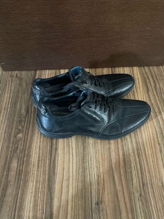 Zapatos Clarks Flexlight Piel Negra Talla 44