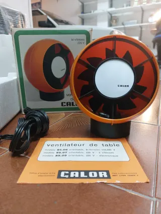 Ventilatore da tavolo vintage CALOR