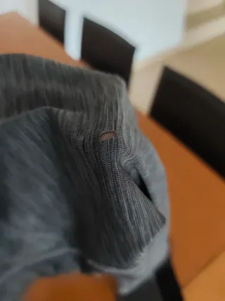 Mallas Nike Pro grises y negras