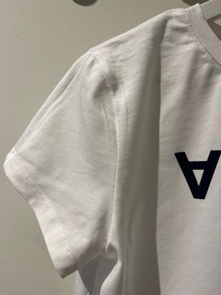 Camiseta A.P.C. Blanca Talla M Algodón