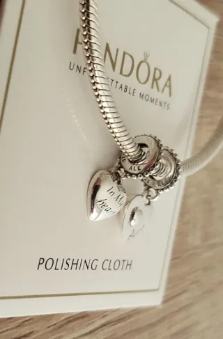 Charm Doble Colgante Corazón Tía y Sobrina Amor