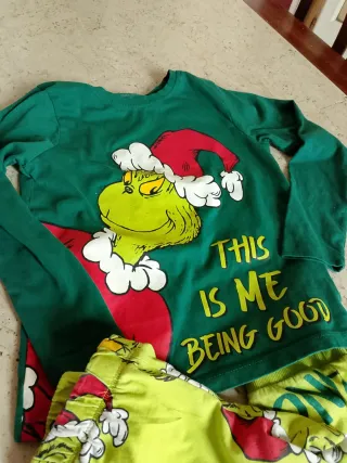 Pigiama Il Grinch - Set 2 pezzi 7/8 anni