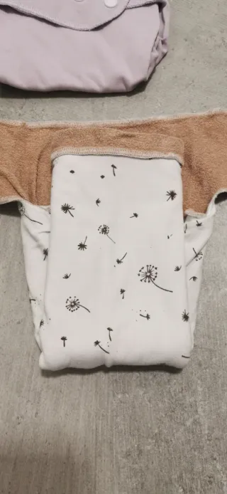 Lote pañales tela lavables