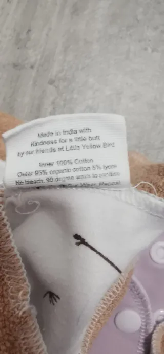 Lote pañales tela lavables