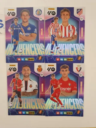 Cartas Panini Adrenalyn 2025/26 Influencers