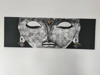 Cuadro Buda Relieve 150x50cm