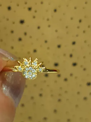 Anillo Plata S925 Sol y Luna