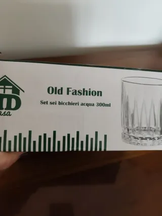 Set 6 Bicchieri MD Casa Old Fashion 300ml