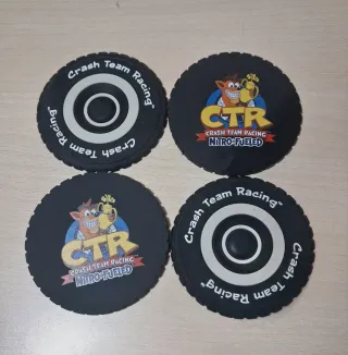 Crash Team Racing Nitro Fueled Posavasos