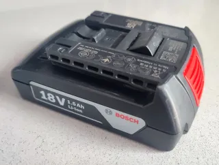 2 Baterías Bosch 18V 1.5Ah Li-ion