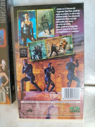 2 Cintas VHS Mortal Kombat (Español)