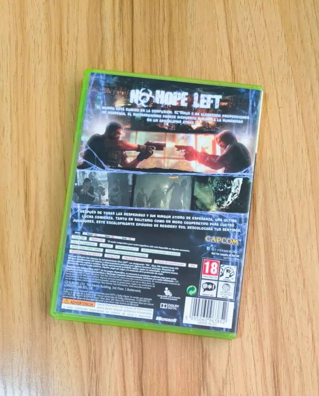 🇪🇦 Resident Evil 6 Xbox 360 Completo