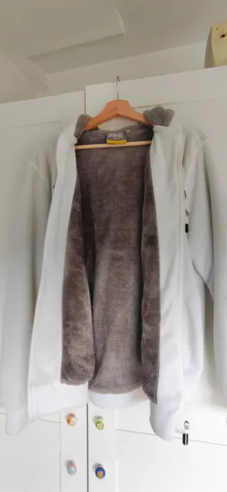 Chaqueta Everlast Blanca con Cremallera