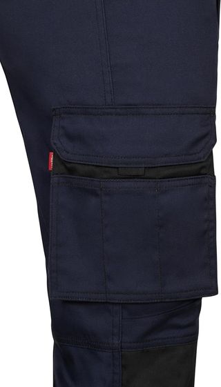 Pantalón stretch bicolor da lavoro unisex VELILLA