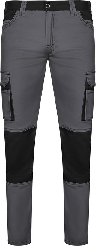 Pantalón stretch bicolor da lavoro unisex VELILLA