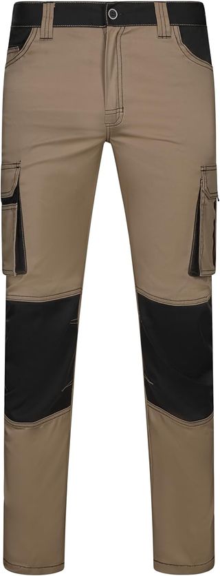 Pantalón stretch bicolor da lavoro unisex VELILLA