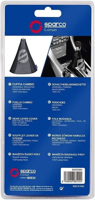 Fuelle per pomello cambio marce Sparco Colore