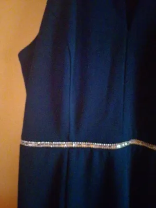 Vestido largo azul Formul@ Joven Talla XL