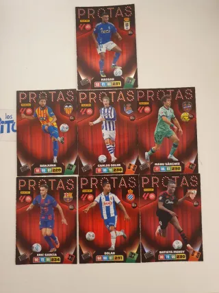 Cartas Adrenalyn 2025/26 Protas