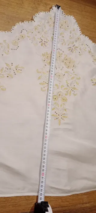 Manteletas de Fallera de seda.