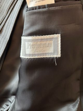 Traje de chaqué negro