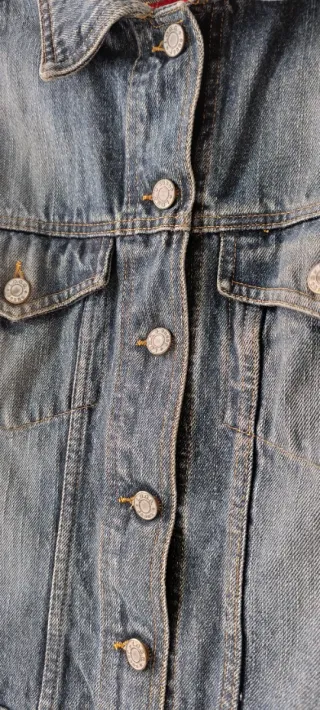 Cazadora vaquera azul