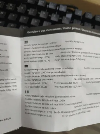 Teclado Mecánico Gamer LESHP RGB