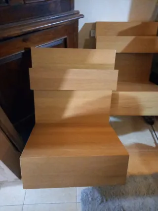2 Mesitas de Noche Madera