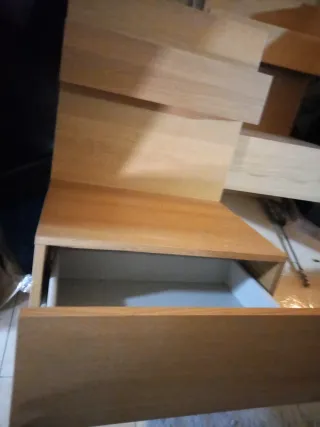 2 Mesitas de Noche Madera