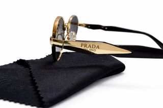 Gafas de Sol Prada Mujer Hombre Dorado Negro