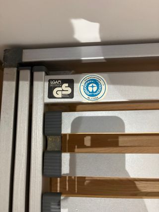 Somier eléctrico articulado 90x190 con mando