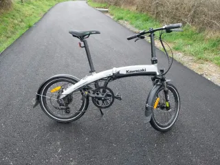 Bicicleta Eléctrica Kawasaki Plegable