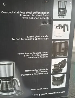 Cafetera Russell Hobbs