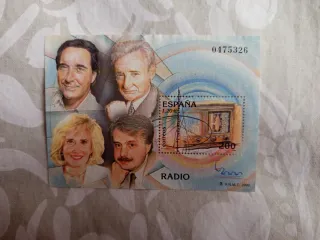 Sello Conmemorativo Radio España 2000