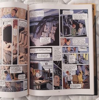 Comic - "Muerte en el Nilo" de Aghata Christie.