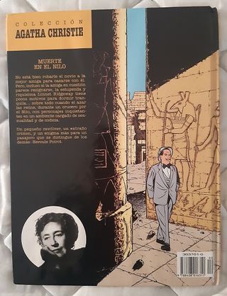 Comic - "Muerte en el Nilo" de Aghata Christie.