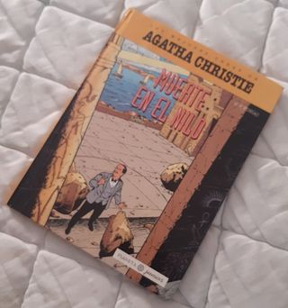 Comic - "Muerte en el Nilo" de Aghata Christie.