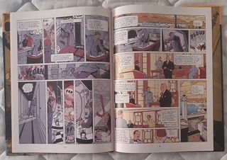 Comic - "Muerte en el Nilo" de Aghata Christie.