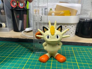 Figura Meowth Nintendo 1999 Tomy
