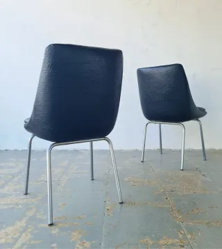 2 sillas Mobilplast. Vintage, 70s.