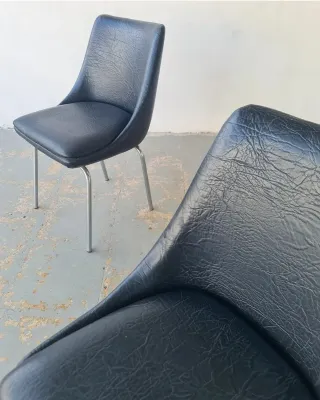 2 sillas Mobilplast. Vintage, 70s.