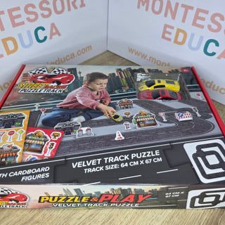 Circuito de Carreras Puzzle de Terciopelo